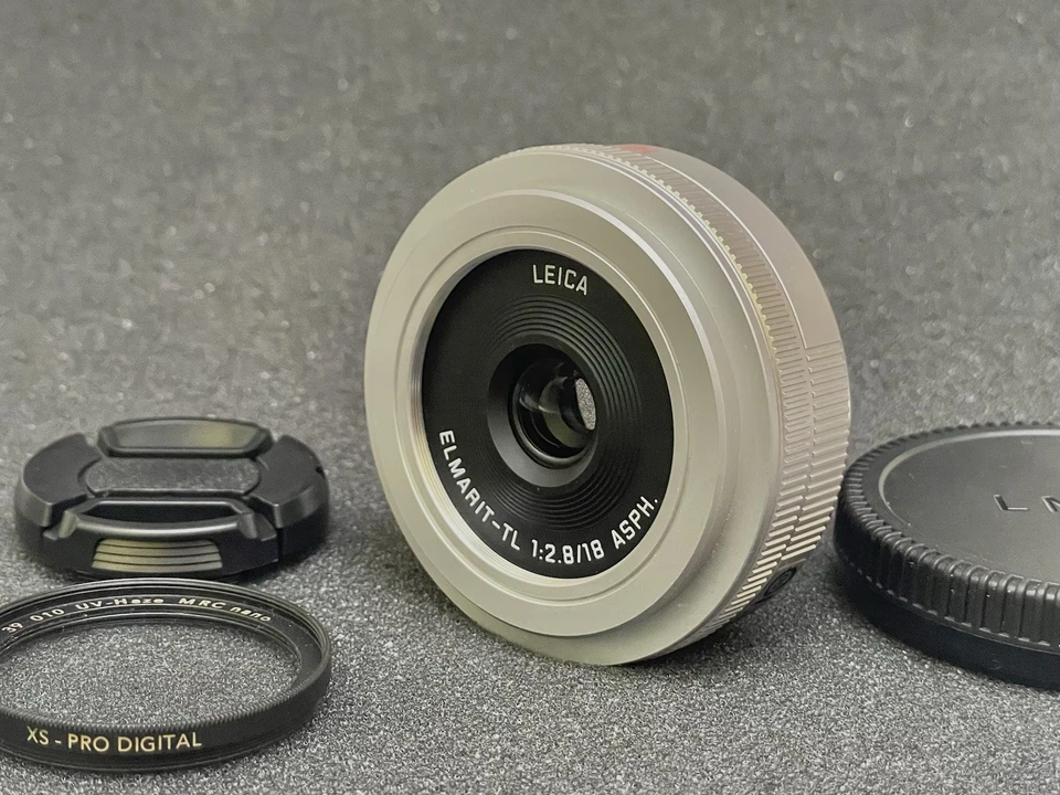 Leica ELMARIT-TL 18mm f/2.8 ASPH. Silver Lens - Excellent Condition - - Image 1 of 4