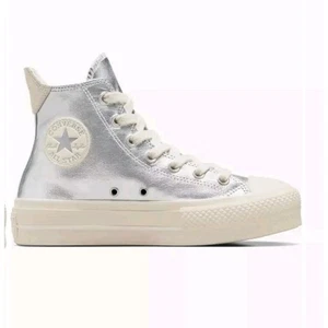 Chuck Taylor NEU AllStar Lift Metallic High Top Plateau Sneaker (Herren 6(W-8) #588 - Bild 1 von 14