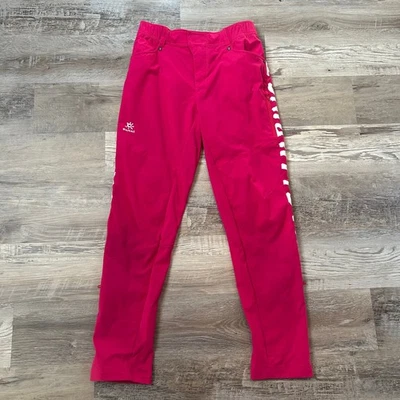 Kailas UP Climbing Pants Pink Graffiti Nylon Stretch Outdoor Pants M - Image 1 of 4