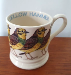 Emma Bridgewater Yellow Hammer Half Pint Becher 2009 Bodenstempel - Bild 1 von 5