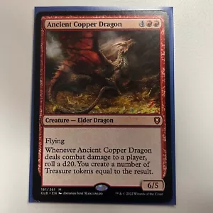 MTG: Ancient Copper Dragon - Commander Legends: Battle for Baldur's Gate 161/361 - Picture 1 of 1