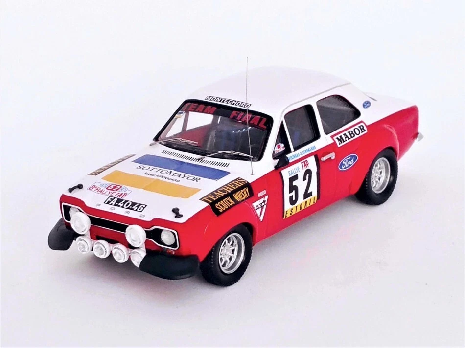 Trofeu FORD ESCORT MK1 TAP RALLY 1974 FONTAINHAS/SEROMENHO 1 43 - TFRRAL118