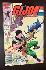 GI JOE Real American Hero #54 (Marvel Comics 1986) -- Newsstand Variant -- VF