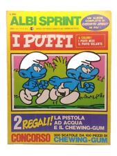 Albi Sprint n.1 (15-06-1979) I Puffi Neri • Il Puffo Volante