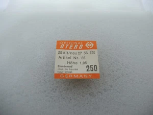 Rueda horaria (H 1,05) para Otero 25, 27, 56, 125, hour wheel, part 250 - Imagen 1 de 2