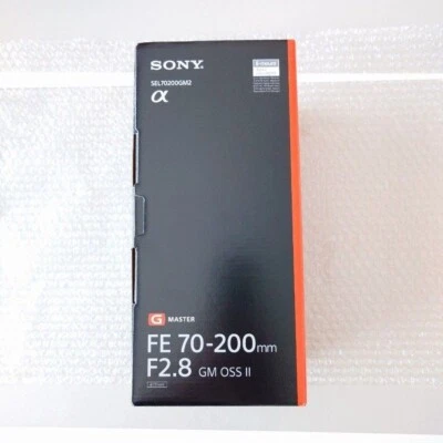 Sony FE 70-200mm f/2.8 GM OSS II Lens SEL70200GM2 NEW - Image 1 of 4
