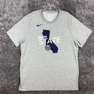 Nike Dri Fit “The Nike Tee” GOLDEN STATE Graphic T Shirt Men Size XXL Gray - Picture 1 of 11