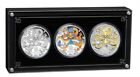 2024 Year Of The Dragon 1 Oz Silver Trio - Only 1,500 Issued -