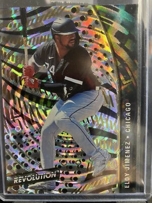 2021 Panini Chronicles - Revolution Fractal #98 Eloy Jimenez - Image 1 of 2