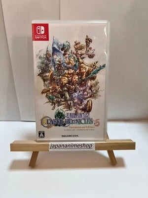 Switch F/S USED FINAL FANTASY CRYSTAL CHRONICLES Remaster Edition Japanese Games - Image 1 of 3