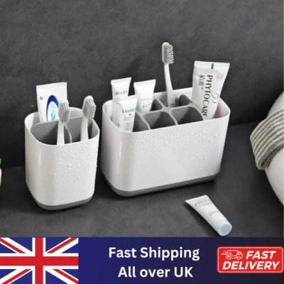 Electric Toothbrush Holder Bathroom Caddy Storage Large Multifunction Organizer◈ - Image 1 of 4