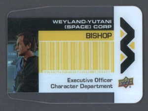 2018 Upper Deck Aliens Movie Plexi Business Card Acetate #WY-6 Bishop - Picture 1 of 2