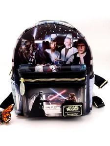 Loungefly STAR WARS IV Mini Backpack Disney w/ Tags - Picture 1 of 14