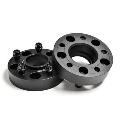 Espaciador de rueda de forja negro de 35 mm 2 piezas para BMW 325Ci, 325i, 320Ci, 328i, 330Ci, M3, M5, M6 Foto 1 de 4