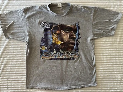 Vintage Lee 2000 SHAQ Shaquille O’Neal MVP Los Angeles Lakers 2XL T-Shirt NBA - Image 1 of 4