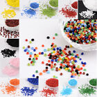 1 Pound 2mm 3mm 4mm Mini Opaque Colours Round Glass Beads DIY Jewelry Findings