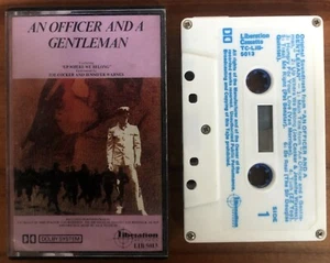 An Officer And A Gentleman (Cassette Tape Soundtrack, LIB-5013) VGC - Picture 1 of 2