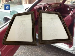 1981 Chevy Monte Carlo G Body LH & RH Quarter Glass Window Genuine OEM - Bild 1 von 9
