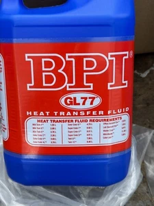 BPI GL77 Heat Transfer Fluid Brain Power International Ltd - Bild 1 von 2