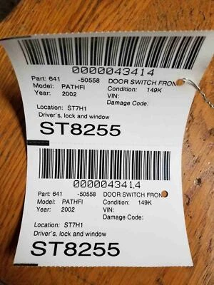 Interruptor puerta delantero Nissan Pathfinder 02 Foto 1 de 3