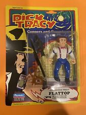 1990 Playmates Dick Tracy Coppers and Gangsters Flat Top Flattop Figure Moc