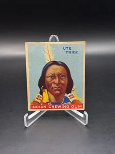 1933 Goudey Indian Gum Ute Tribe #8 VG VG+ Series of 48 Free Ship - Picture 1 of 2