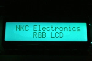 16x2 Character LCD, 5V RGB Backlight, Positive Mode (Black on RGB), 2x16 Row USA - Picture 1 of 9