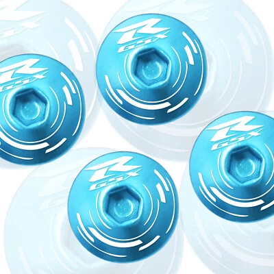 Tornillo azul para parabrisas para Suzuki GSX-R 1000 17 18 19 20 21 Foto 1 de 4