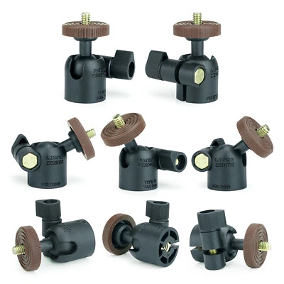 8 Pack LINCO A020 Tripod Ball Head, 360° Rotatable Mini Ball Head - Image 1 of 4