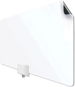 MOHU Leaf Plus Amplified Indoor HDTV Antenna 60-Mile Range 4K UHD OPEN BOX - Picture 1 of 6