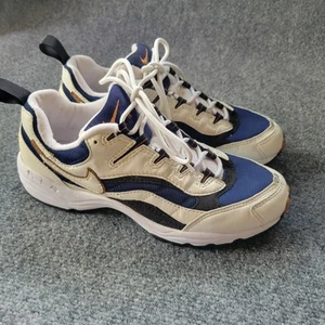 Vintage 90s ~ Nike Air Aegis Running Shoe ~ Mens Sz 8 Leather Sneakers 10043-411 - Picture 1 of 23