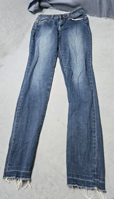 Alloy Apparel Womens Jeans Size 6 Medium Blue Denim Stretch Skinny Slim Leg - Image 1 of 4