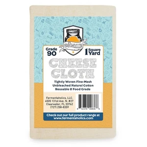 Cheese Cloth, Grade 90, Unbleached - 1 yd - Picture 1 of 7