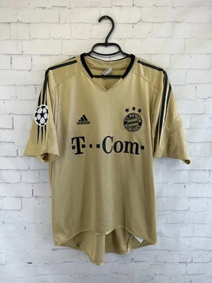 CAMISETA DE FUTBOL BAYERN MUNICH ALEMANIA 2004 2005 VISITANTE ADIDAS ORIGINAL TALLA M Foto 1 de 4