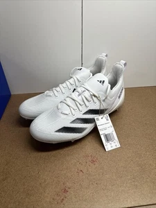 Botines de fútbol Adidas SM adizero eléctricos + blancos negros IH7451 para hombre talla 11 nuevos - Imagen 1 de 8