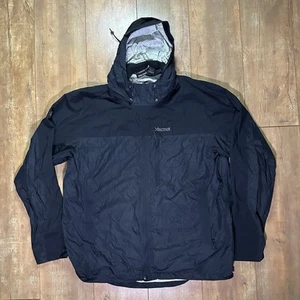 Marmot Membrain Jacket Windbreaker Rain Men’s 2XL Black  - Picture 1 of 9