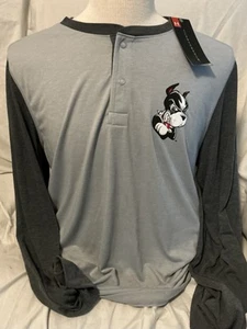 Boston University Terriers Under Armour Heat Gear 1/4 Button Down LS Shirt-L-NWT - Picture 1 of 2