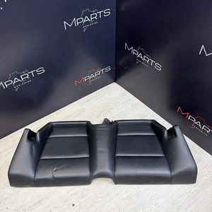01-06 BMW E46 M3 OEM Convertible Fábrica Asiento Trasero Fondo Banco Cojín Negro - Imagen 1 de 10