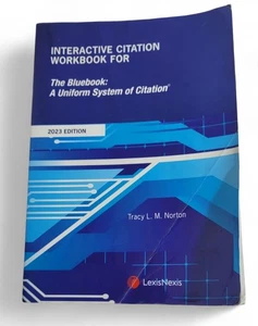 Interactive Citation Workbook for the Bluebook A Uniform System of Citation 2023 - Picture 1 of 5