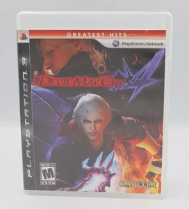 Devil May Cry 4 (Greatest Hits) Sony PlayStation 3 PS3 Game CIB NO US TARIFF - Picture 1 of 3