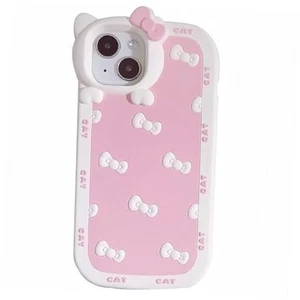 AUCAN Cute Silicone Case for iPhone 14 Pro 6.1"& iPhone 13 iPhone 13 Pro/14 Pro - Picture 1 of 7