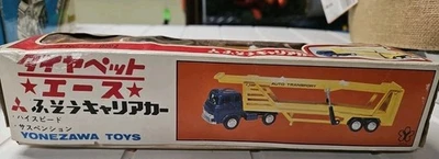 老式罕见 DIAPET / YONEZAWA MACK 半卡车亲笔签名运输车载具 12 号 — 第 1/4 张图片