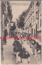 ALFEDENA L'AQUILA FESTA PATRONALE CON PROCESSIONE ANIMATA 1935 BELLA !