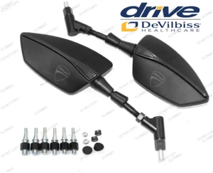 DRIVE MEDICAL MOBILITY SCOOTER MIRRORS PAIR FITS MOST DRIVE MODELS. - Picture 1 of 1