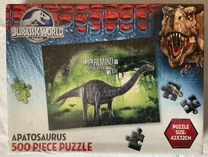 Jurassic World ""Apatosaurus"" 500 piezas rompecabezas, RMS **Nuevo y Sellado** - Imagen 1 de 5