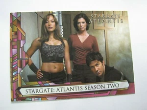 Stargate Atlantis Season 2 Promo Card P2 Non-Sport Update Mag 2006 Rittenhouse - Picture 1 of 3