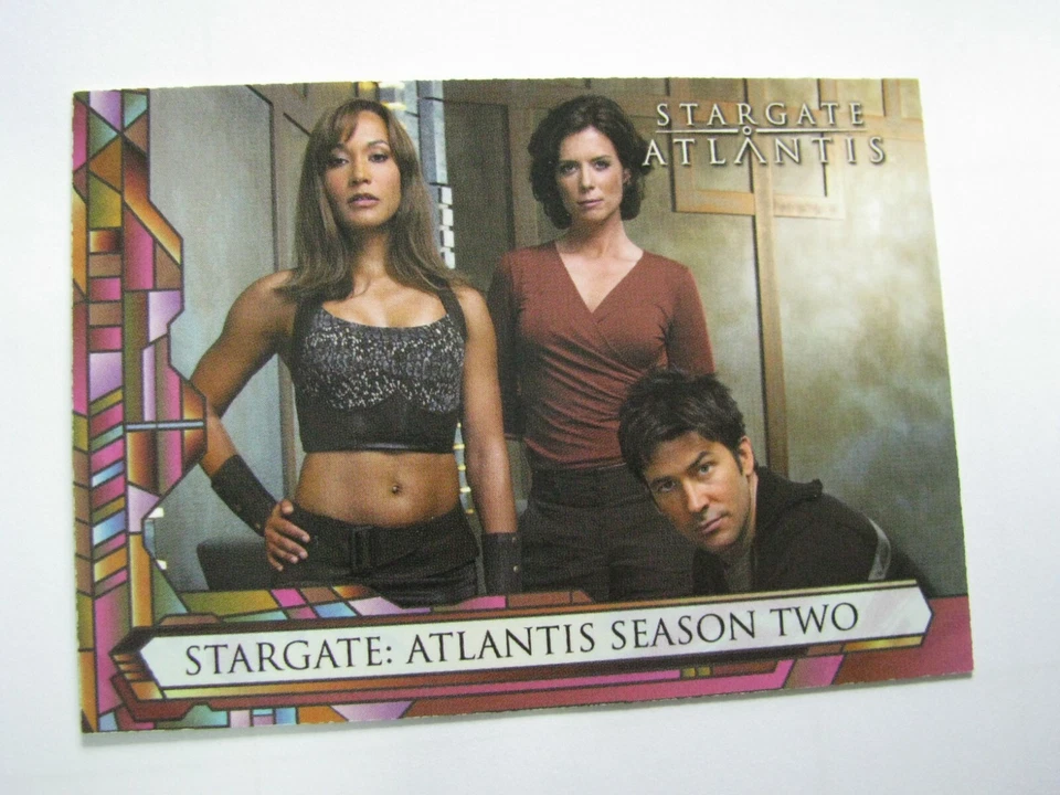 Stargate Atlantis Season 2 Promo Card P2 Non-Sport Update Mag  2006 Rittenhouse - Image 1 of 3