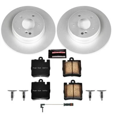 Комплект дискового тормоза PowerStop - задний - подходит для Mercedes Benz CLK430 2000-2003 подлинный Ge - Изображение 1 из 4