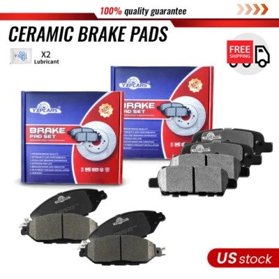 Комплект передних и задних керамических тормозных колодок для Nissan Pathfinder Murano INFINITI QX60 - Изображение 1 из 4