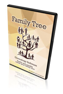 Family Tree Generator Creator Maker Genealogy Research Software Windows Mac OSX